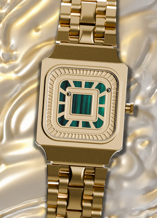 Square Resin Gold Shopverse