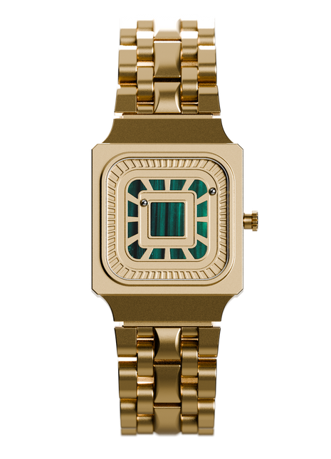 Square Resin Gold Shopverse