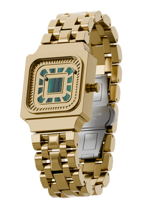 Square Resin Gold Shopverse