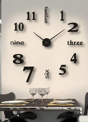 Modern Wall Clock Decor | Unique Design for Stylish Interiors Shop1103847712 Store