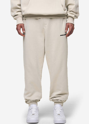 Logo Heavy Sweat Jogger Washed Light Beige Shopverse