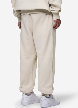 Logo Heavy Sweat Jogger Washed Light Beige Shopverse