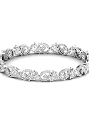 Pear Shaped Lab Grown Diamond Bracelet Encounter Jasen Store