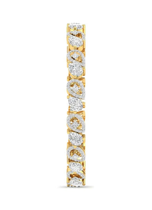 Pear Shaped Lab Grown Diamond Bracelet Encounter Jasen Store