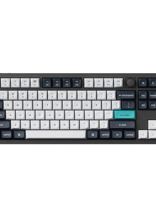 Keychron Q3 Max QMK/VIA 80% Wireless Custom Mechanical Keyboard (Banana Switch) - Carbon Black 3C Mindfulness Store
