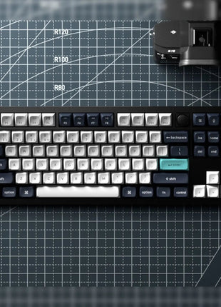 Keychron Q3 Max QMK/VIA 80% Wireless Custom Mechanical Keyboard (Banana Switch) - Carbon Black 3C Mindfulness Store
