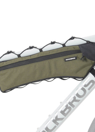 ROCKBROS Fahrrad Rahmentasche Dreiecktasche 1.9L Ultradünn & Schnellzugriff Shopverse