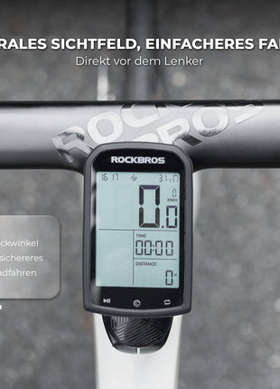 ROCKBROS Fahrradcomputer Halterung Kompatibel mit Garmin/Wahoo/Bryton Shopverse