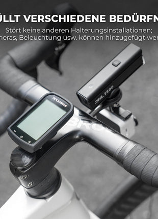 ROCKBROS Fahrradcomputer Halterung Kompatibel mit Garmin/Wahoo/Bryton Shopverse