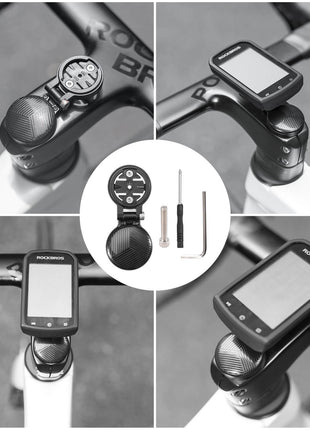 ROCKBROS Fahrradcomputer Halterung Kompatibel mit Garmin/Wahoo/Bryton Shopverse
