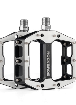 ROCKBROS Pedale mit Anti-Rutsch-Stiften - Breite Plattform & Chrom-Molybdän-Achse Shopverse