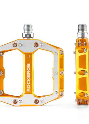 ROCKBROS Pedale mit Anti-Rutsch-Stiften - Breite Plattform & Chrom-Molybdän-Achse Shopverse