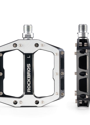 ROCKBROS Pedale mit Anti-Rutsch-Stiften - Breite Plattform & Chrom-Molybdän-Achse Shopverse