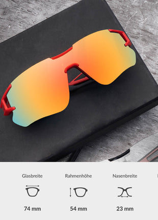 ROCKBROS Fahrradbrille Selbsttönend für Damen & Herren mit UV400 Schutz Shopverse