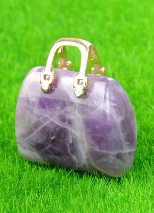 Reikicrystal Mini Handbag Pendant Rise Stone Store