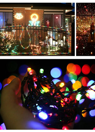 LED Solar Powered Xmas Outdoor Waterproof Starry Christmas Fairy Lights Aimlux Life Store