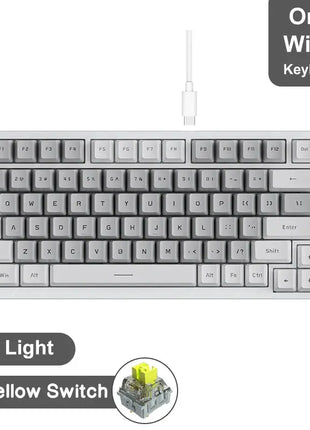 Ajazz AK820 Pro Gaming Mechanical Keyboard Stone's Store