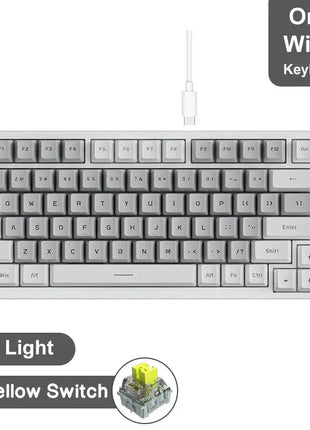 Ajazz AK820 Pro Gaming Mechanical Keyboard Stone's Store