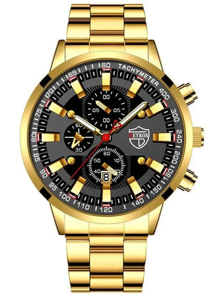 Fashion Men's Watch Luxury Silver Stainless Steel Men Watches Store