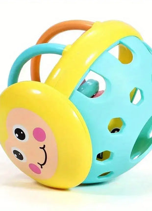 1 Pc 10cm Baby Toy Catch Ball Bendy Baby Walker Rattles Develop Intelligence Ball 0-12 Months Plastic Bell Rattle Doll Shop1102907612 Store