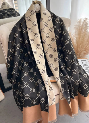 Luxury Winter Scarf Cashmere Shawl Pashmina Luxury Scarves-Shawls Store