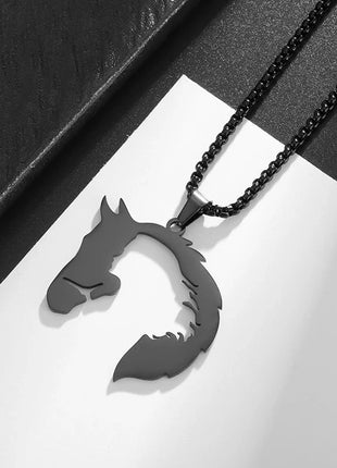 Couple Necklace with Hugging Love Pet Cat Design 17KMM Store