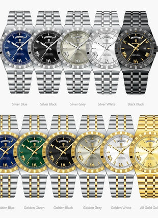 POEDAGAR Classic Lux® – Men’s Stainless Steel Watch POEDAGAR Watch Store