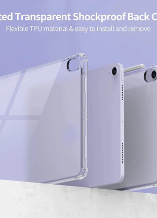 For iPad 10th 10.9 2022 7 8 9th Gen 10.2 Air 5 6 13 Case TPU Silicon Transparent Cover For iPad Pro 9.7 10.5 11 13 Mini 3 4 5 6 DUNNO Official Store