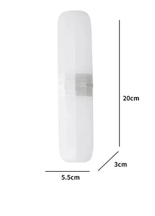 Portable Toothpaste Toothbrush Protect Holder Case Travel Camping Storage Box Protect Toothbrush Toothpaste from Dirt and Damage LoveLife Home Living Store