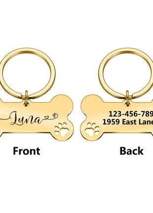 Personalized Dog Tags with Custom Text Shop1104573093 Store