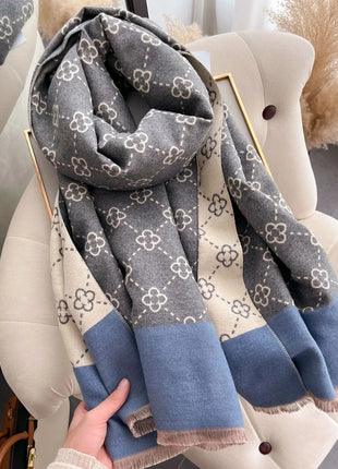 Luxury Winter Scarf Cashmere Shawl Pashmina Luxury Scarves-Shawls Store