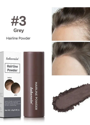 Waterproof Hairline & Root Concealer Pen – Instant Grey Coverage with Easy Blend Powder Stick for Normal Hair Stone's Store
