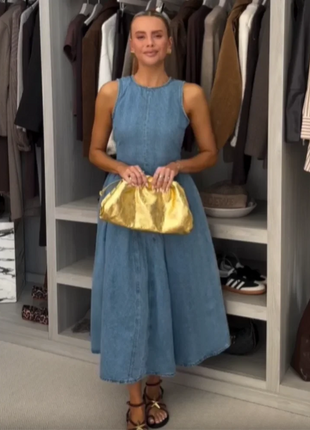 Fashion Solid Long Denim Vestidos Women Sleeveless OffShoulder Lace Up Backless Square Neck Jeans Dresses 2025 Chic Street Wear PfotenSpaß