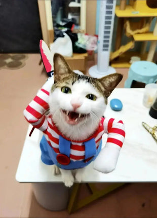 Halloween Pet Costume – Funny Dog & Cat Outfit for Small/Medium Breeds Stone's Store