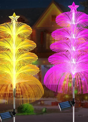 Seven Colors Gradient Solar Christmas Tree Light Shop1104701118 Store