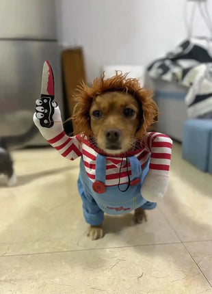 Halloween Pet Costume – Funny Dog & Cat Outfit for Small/Medium Breeds Stone's Store