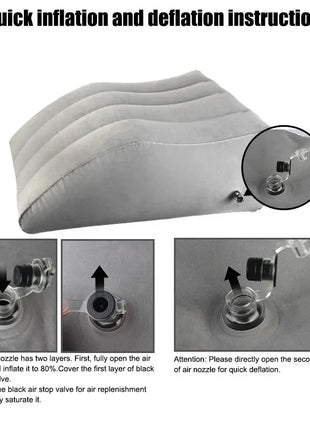 Inflatable Wedge Leg/Body Pillow NICEYARD House Object Store