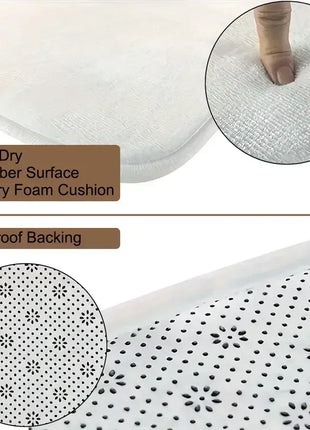 Christmas Santa Claus Welcome Entrance Doormat Home Decor Carpet Indoor Outdoor Floor Mat Living Room Bedroom Bath Kitchen Rug