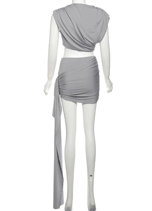 Fallen Like A Stone Skirt Set WEIRD PUSS Official Store