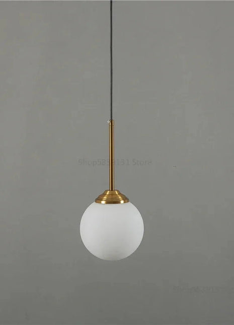 Modern Nordic Glass Pendant Lamp – Stylish Kitchen Pendant Lighting with Metal Fixture for Living and Dining Rooms MANUFACTRER Store
