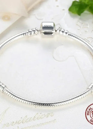 Luxury Handmade Fine Jewelry 925 Sterling Silver Charm Bracelet for Women URBABY Store
