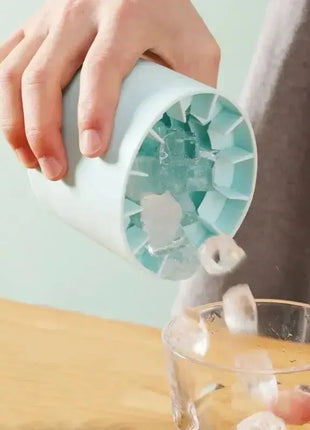 Silicone Ice Cube Mold Round Ice Bucket Summer Homemade DIY Refrigerator Freeze Ice Maker Creative Ice Cube Mold Barware Tools Stone's Store