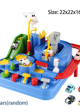 Car Train Track Sets Racing Rail Model Educational Toys Children Adventure Game Mechanical Interactive Animals Space Rocket Toy Shop1102598172 Store