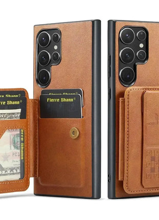 Multi-Card RFID Blocking Wallet Case for Samsung Galaxy S25 Series YOUMI2023 Store