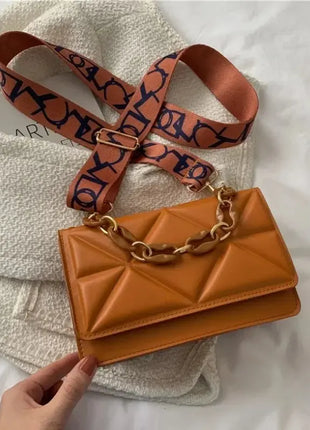 Fashionable women's retro casual shoulder bag handle PU handbag flip bag large capacity crossbody bag Stone's Store