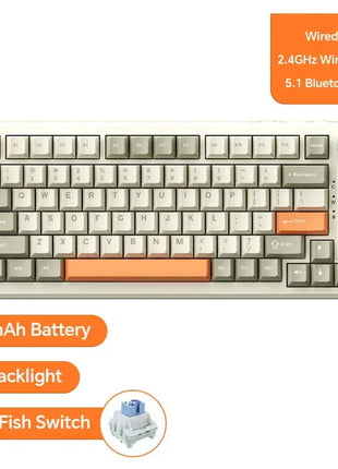 Ajazz AK820 Pro Gaming Mechanical Keyboard Stone's Store