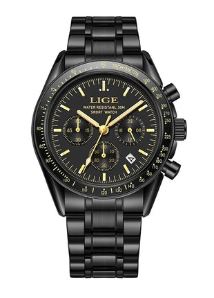 Gambling plate dial Luxury Brand Waterproof Mechanical Watches for Mens Fashion Automatic Skeleton Wristwatch Reloj Hombre LIGE Global No. 2 Store