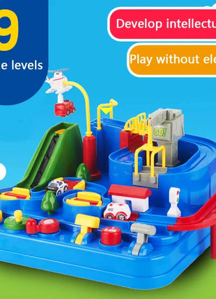 Car Train Track Sets Racing Rail Model Educational Toys Children Adventure Game Mechanical Interactive Animals Space Rocket Toy Shop1102598172 Store