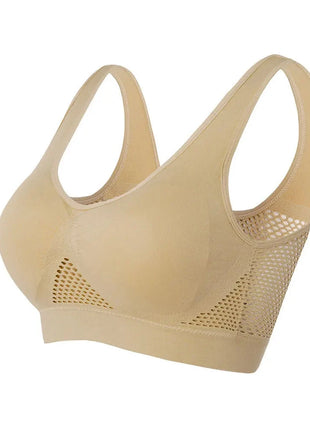 Seamless Mesh Sports Bras Sportswear Zone Store