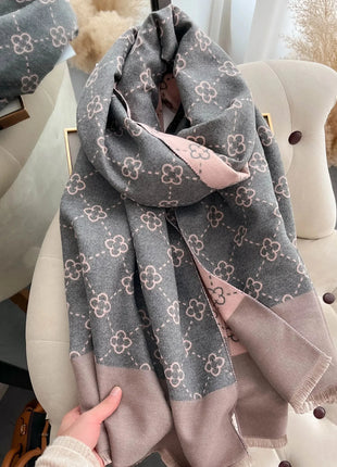 Luxury Winter Scarf Cashmere Shawl Pashmina Luxury Scarves-Shawls Store